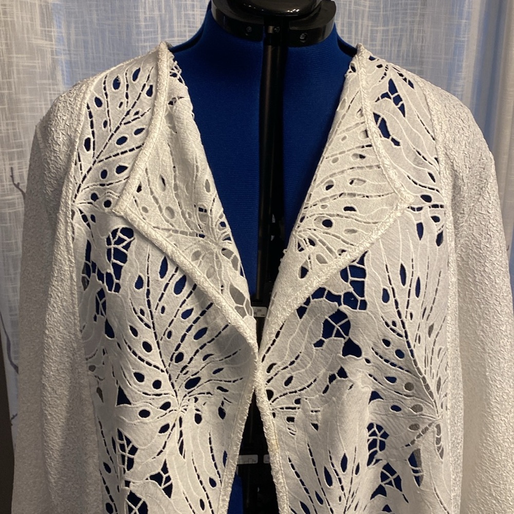 White Chico’s jacket